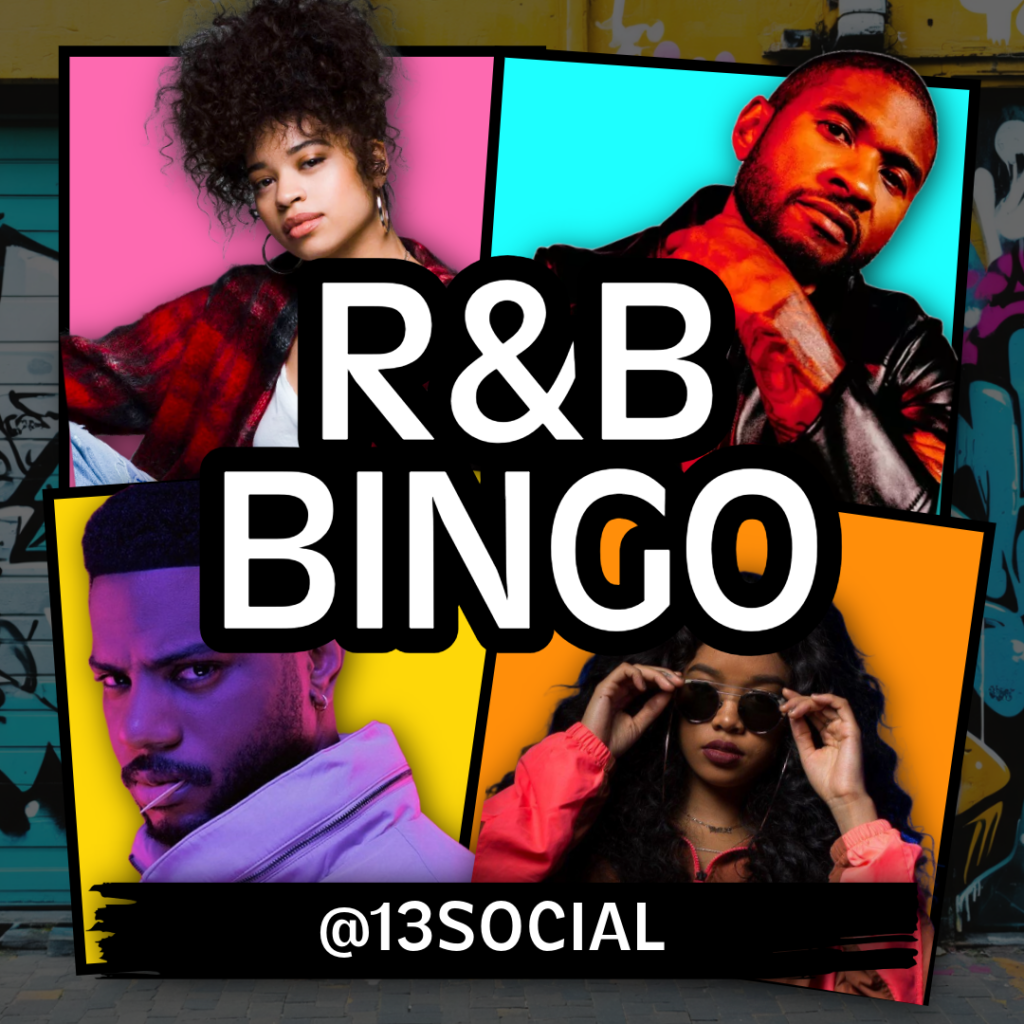 R & B Music Bingo