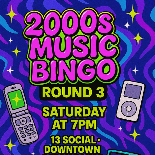 2000s music bingo flyer round 3 2000s music bingo flyer round 3